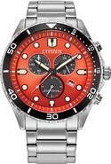 Citizen Eco-Drive Bracelet Strap Chronograph Diving Watch, 43mm