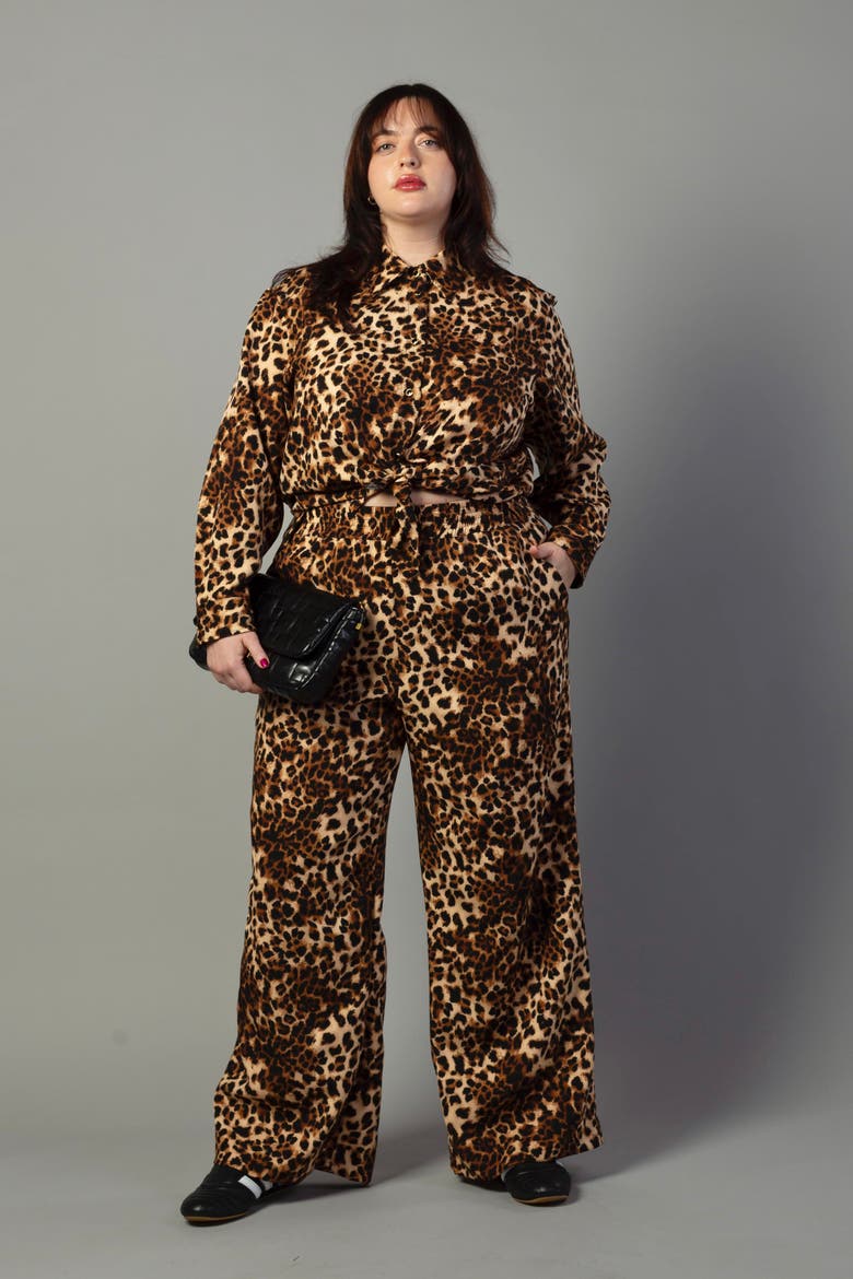 The Quinn Shirt, Alternate, color, Leopard