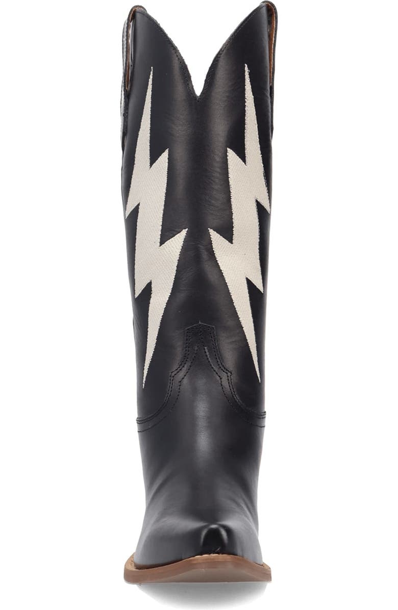 Dingo Thunderbolt Western Boot, Alternate, color, Black