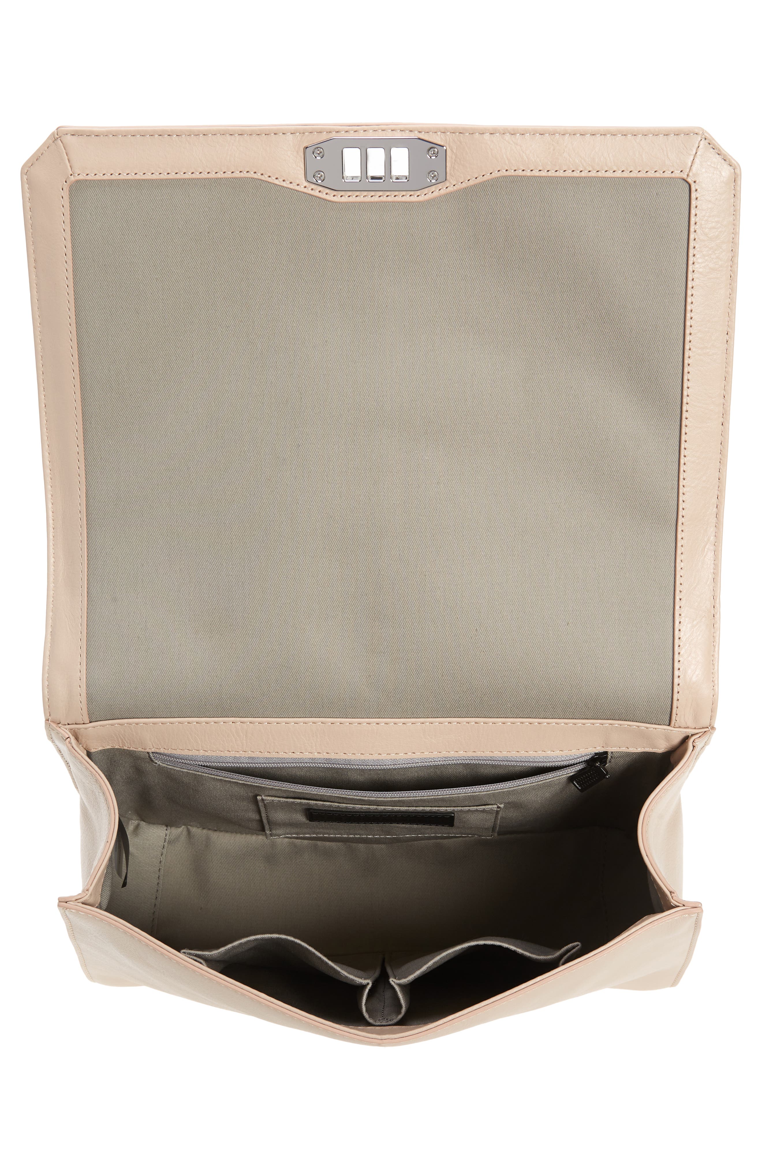 Rebecca Minkoff Jumbo Love Chevron Quilted Crossbody, Alternate, color, 