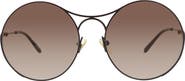 Chloé 58mm Gradient Round Sunglasses