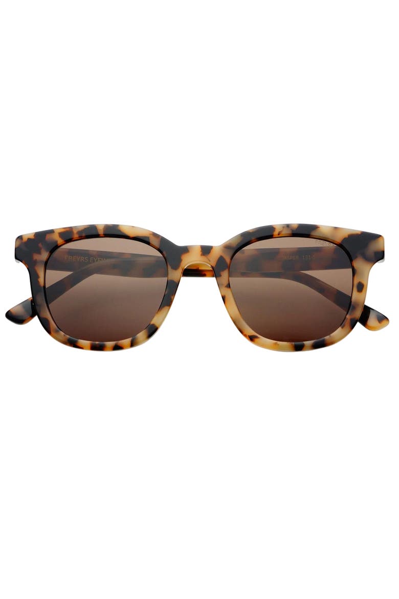 Jasper Round Sunglasses, Main, color, Milky Tortoise