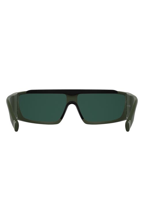 Canada Goose Hero 76mm Mask Sunglasses In Matte Dark Sage