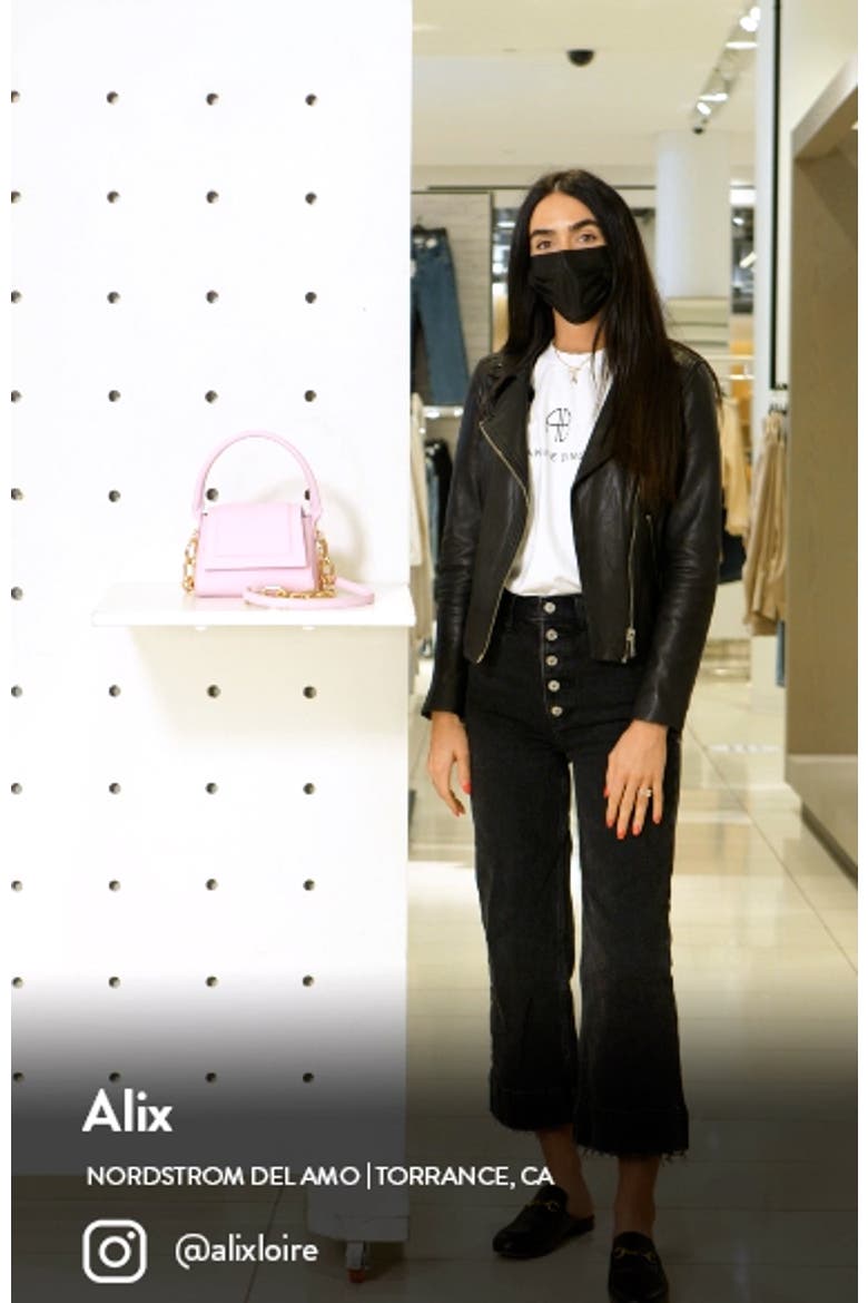 We Are Chic Vegan Leather Top Handle Crossbody video
