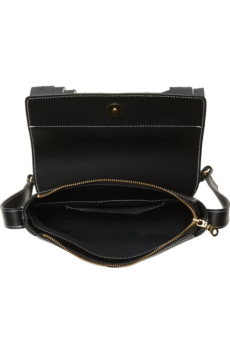 Vavvoune Claret Leather Bag, Alternate, color,