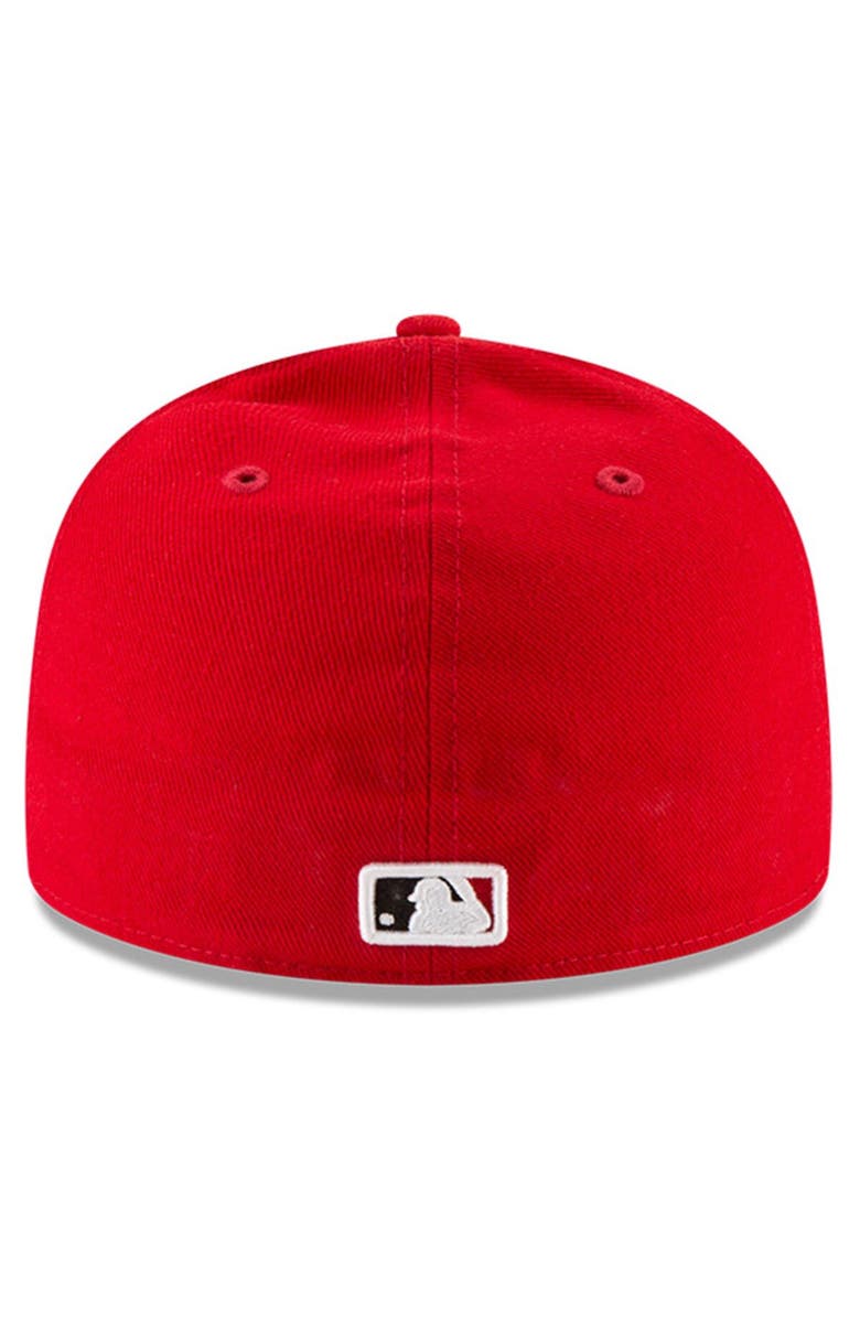 New Era Men's New Era Red Cincinnati Reds 2024 Jackie Robinson Day 59FIFTY Fitted Hat, Alternate, color, 