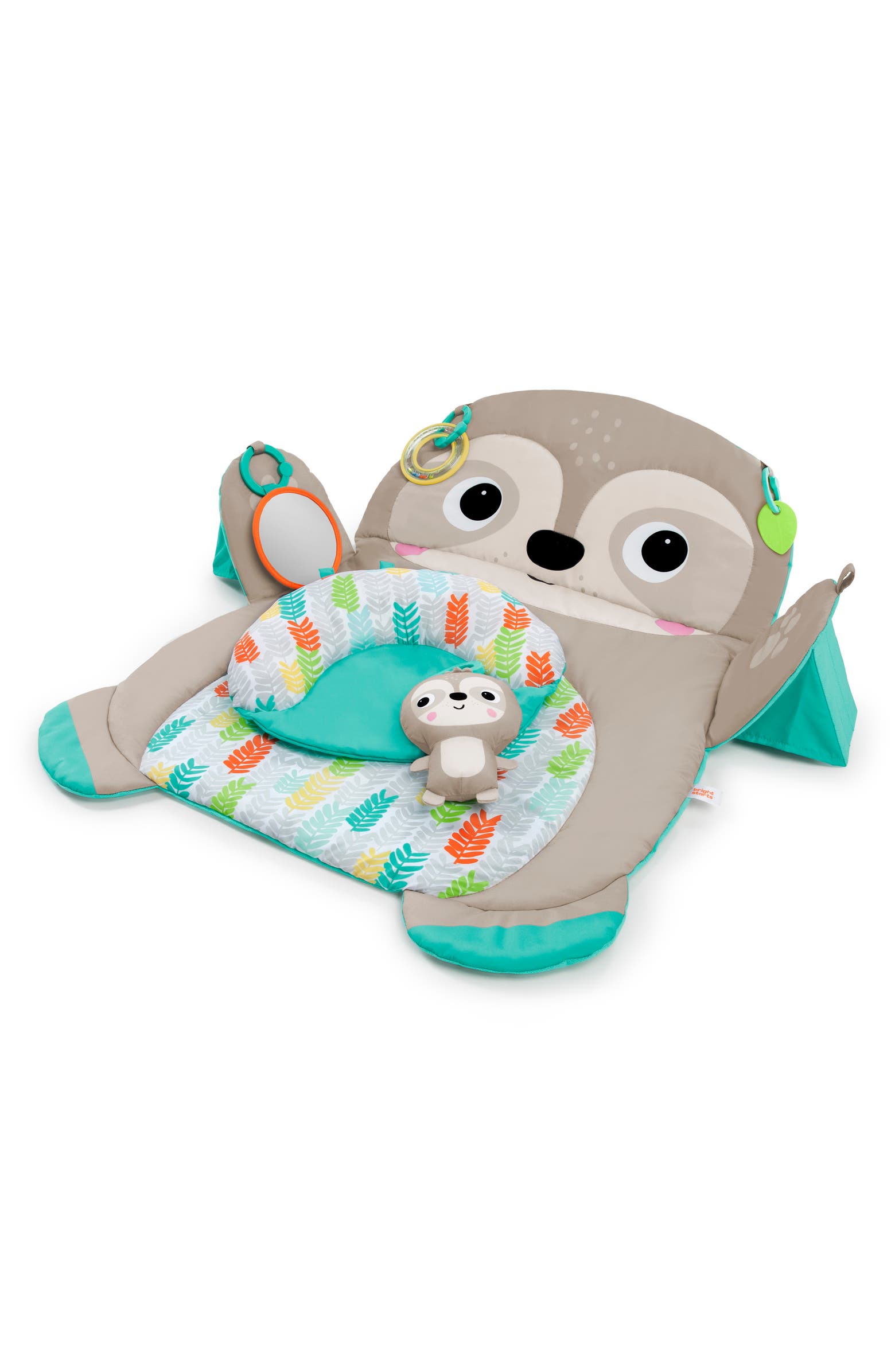 BRIGHT STARTS Tummy Time Prop & Play Sloth Playmat | Nordstromrack
