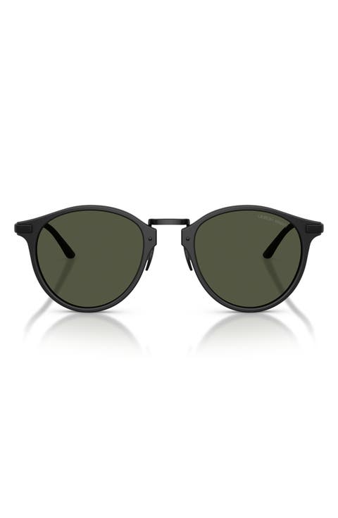51mm Round Sunglasses
