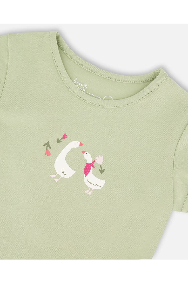 Organic Cotton Jersey Short Sleeve T-Shirt, Alternate, color, Light Khaki Green