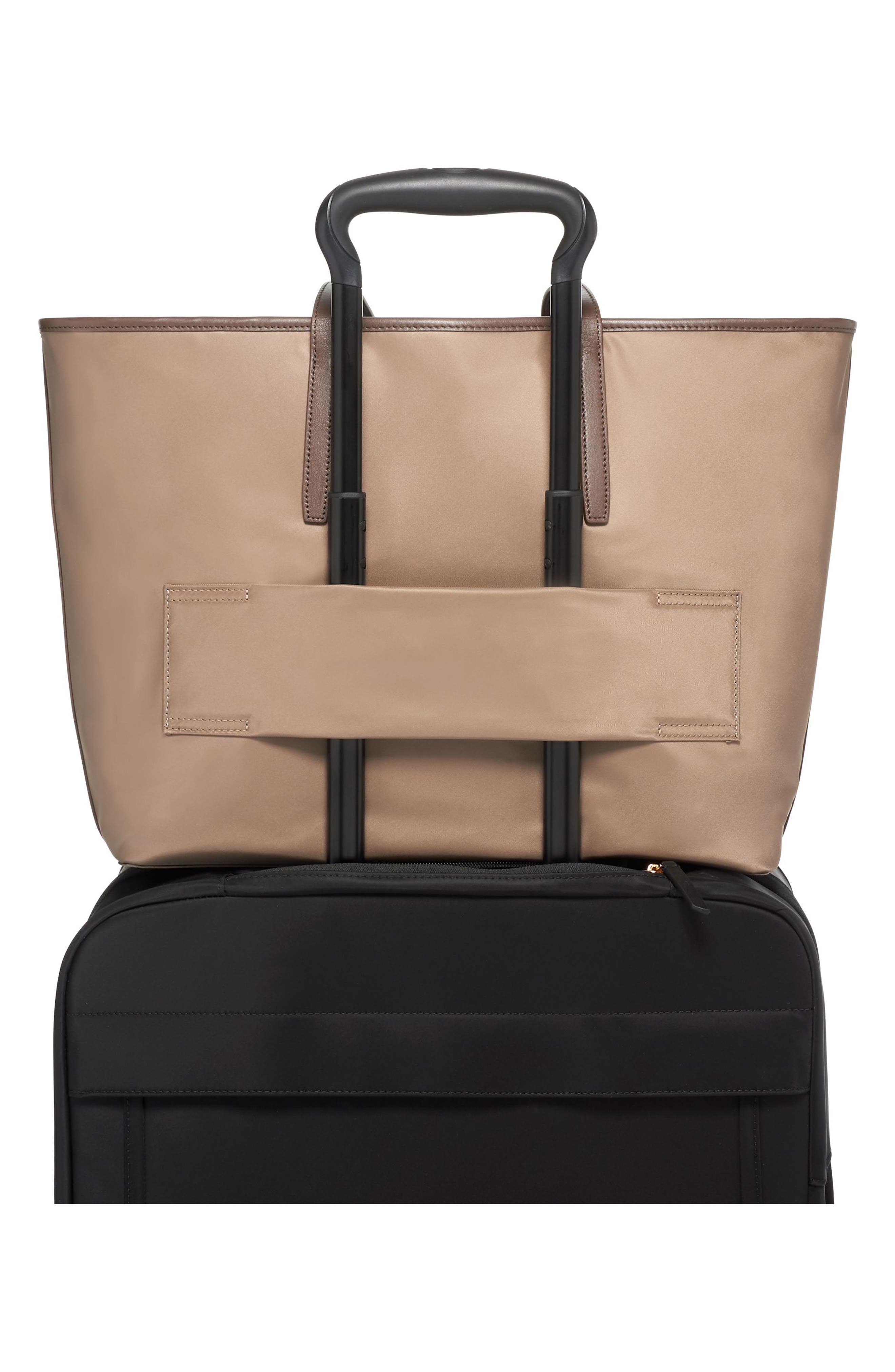 Voyageur Everyday Nylon Tote, Alternate, color, FOSSIL
