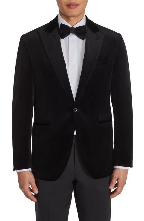 Erie Peak Lapel Velveteen Dinner Jacket