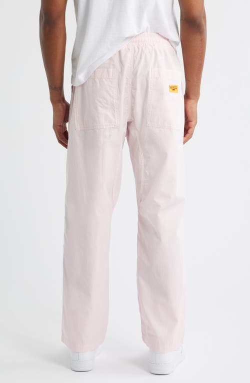 Service Works Organic Cotton Poplin Drawstring Chef Pants In Pink