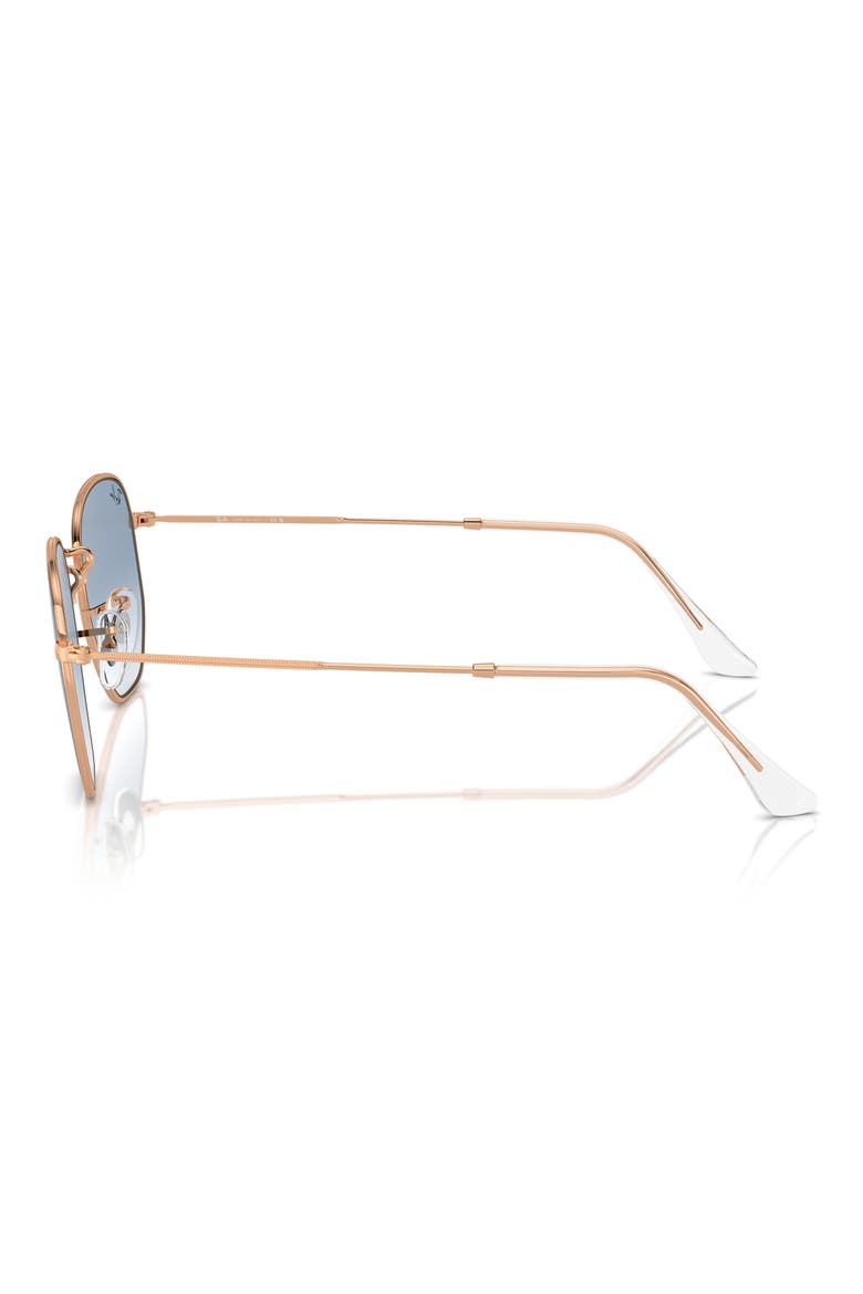 51mm Gradient Aviator Sunglasses, Alternate, color, BLUE GRADIENT