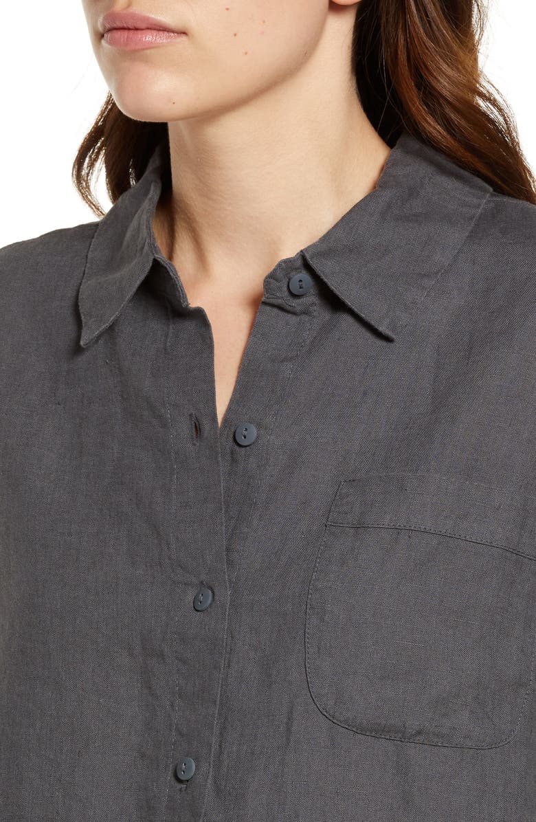 Parachute Women's Linen Shirt, Alternate, color,