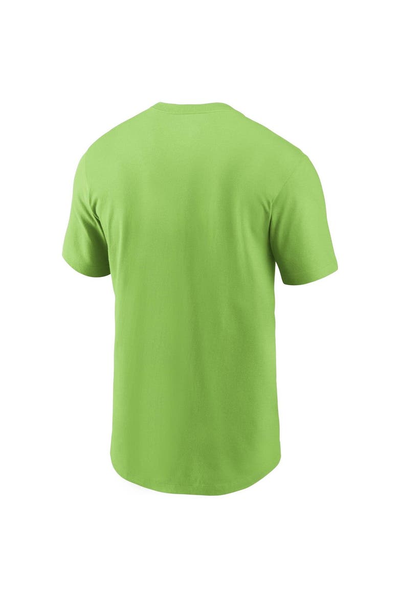 Men's Nike Neon Green Seattle Seahawks Primary Logo T-Shirt, Alternate, color, NEON GREEN