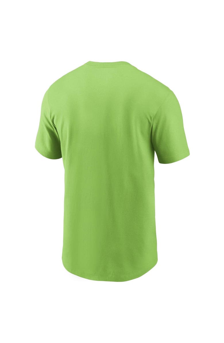 Nike Men's Nike Neon Green Seattle Seahawks Primary Logo T-Shirt, Alternate, color, Neon Green