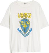 Bode Crest Boxy Graphic T-Shirt