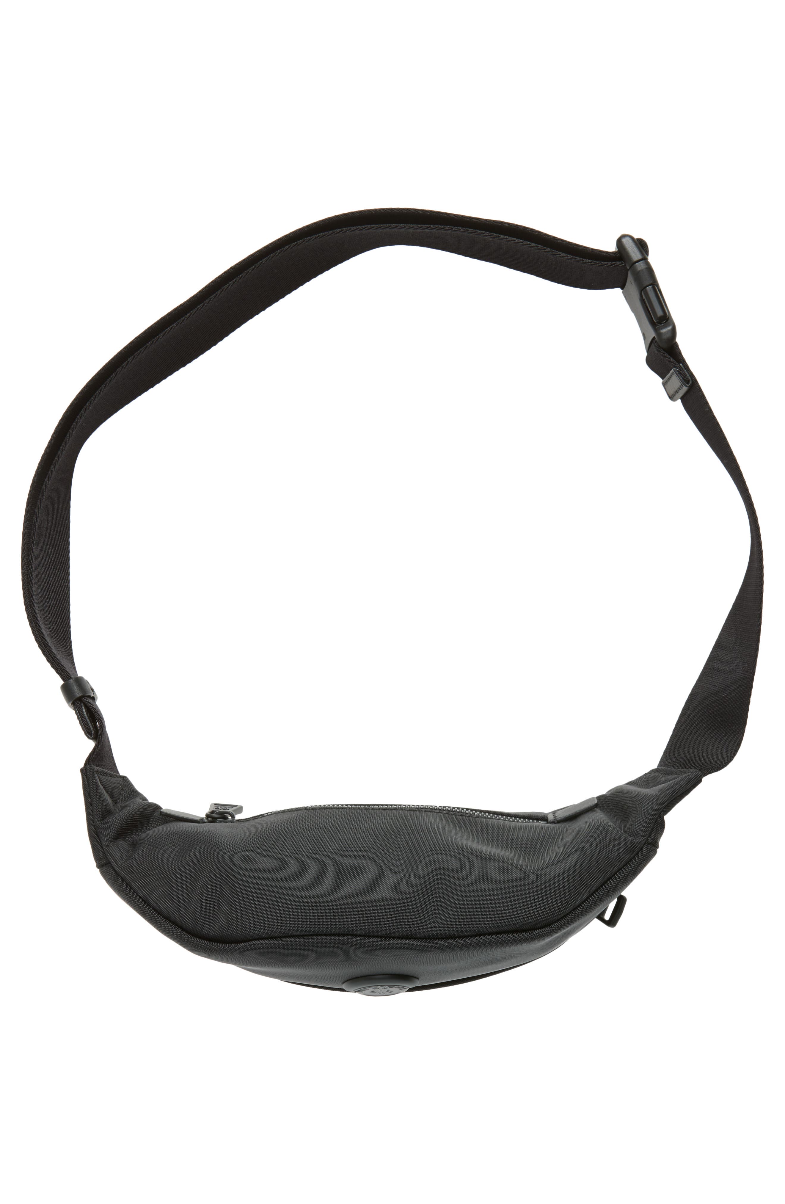 Small Durance Water Repellent Belt Bag, Alternate, color, BLACK/ BLACK/ BLACK