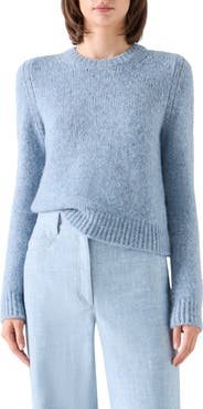 Akris punto Fluffy Alpaca Blend Sweater