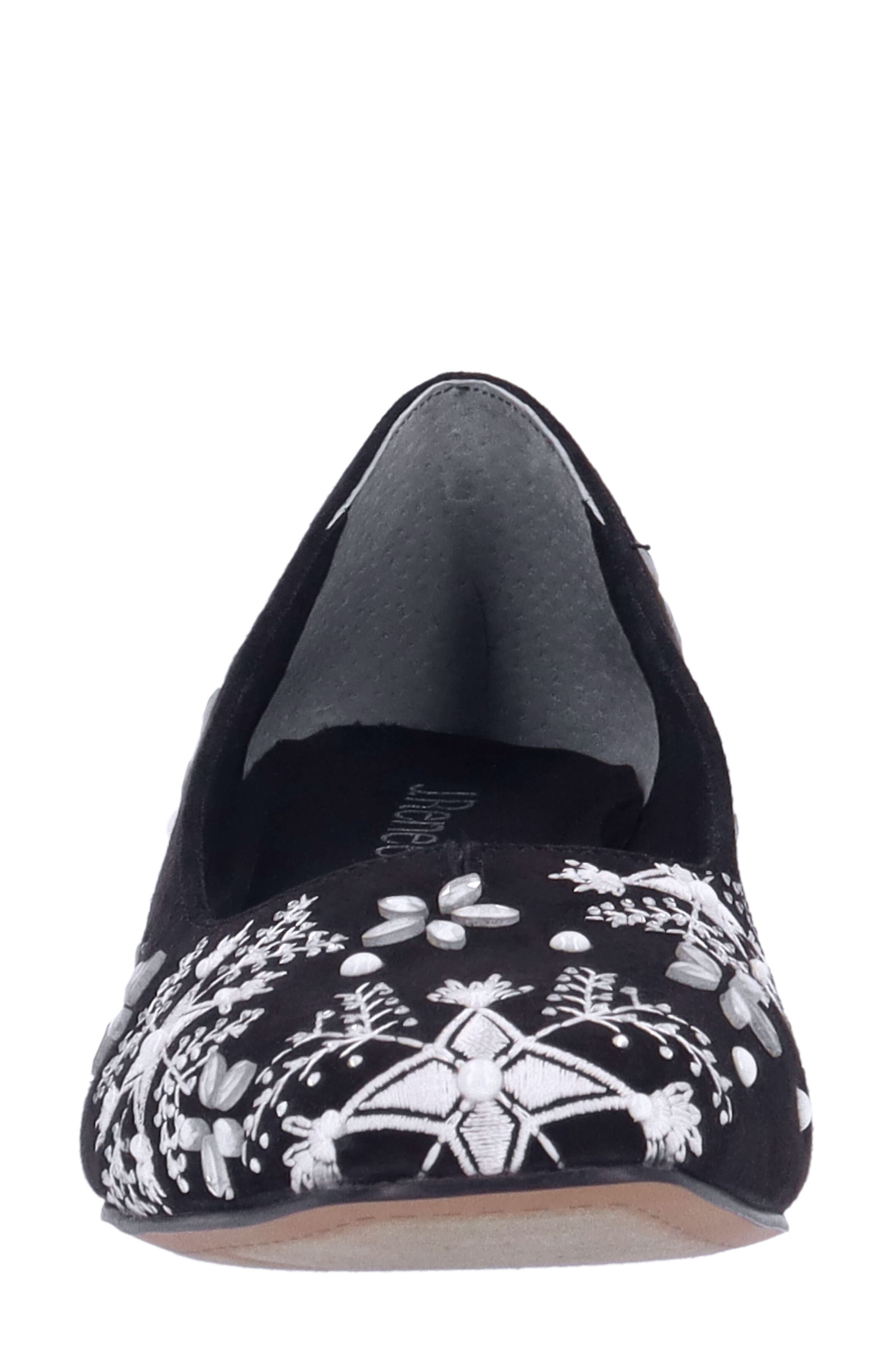 J. Reneé Snowflayke Pump, Alternate, color, Black/ White