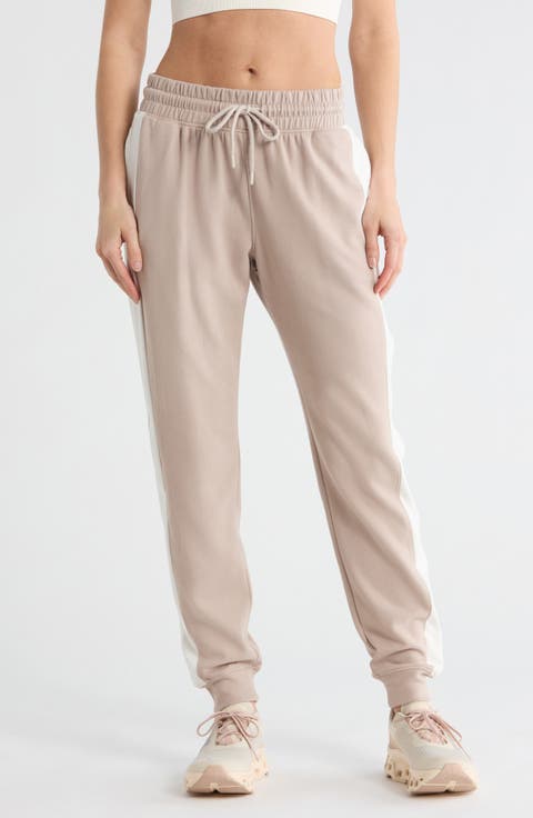 Stripe Fleece Joggers