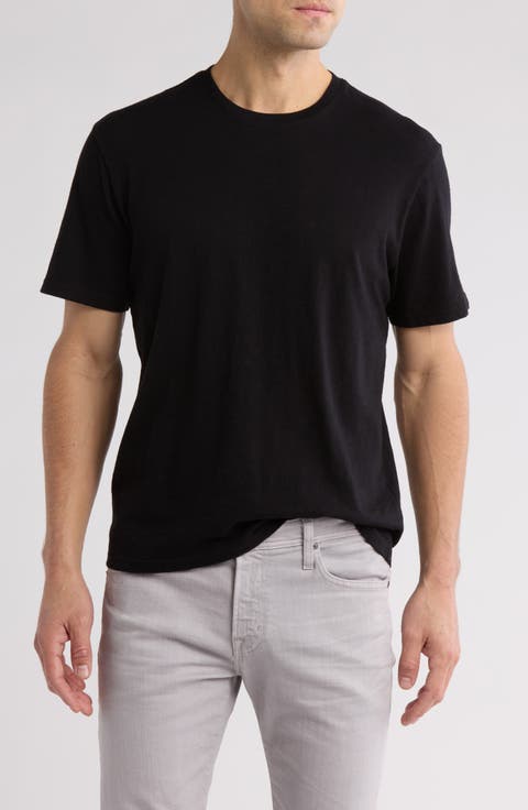 Slub Cotton Crewneck T-Shirt