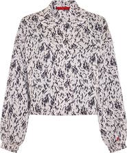 PCFG The Party Edit Satin Cropped Bomber Jacket