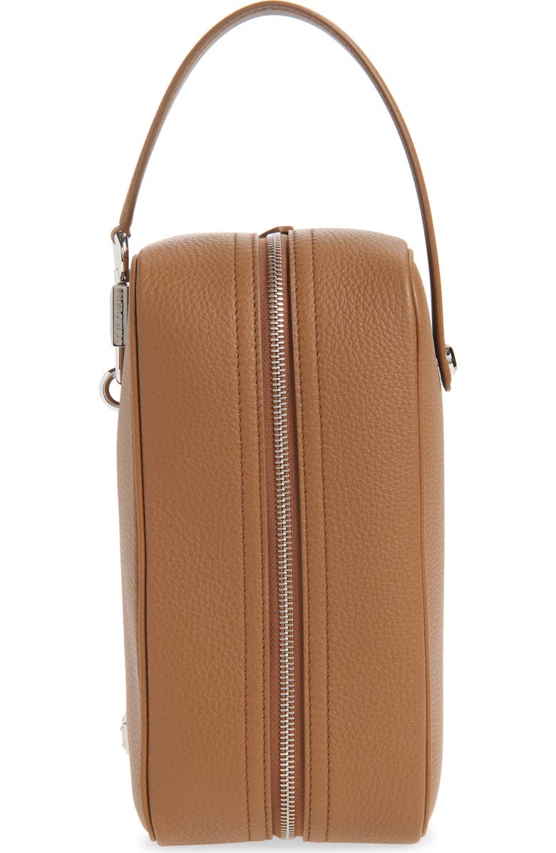 Dolce&Gabbana Lock Leather Bag, Alternate, color, Caramello