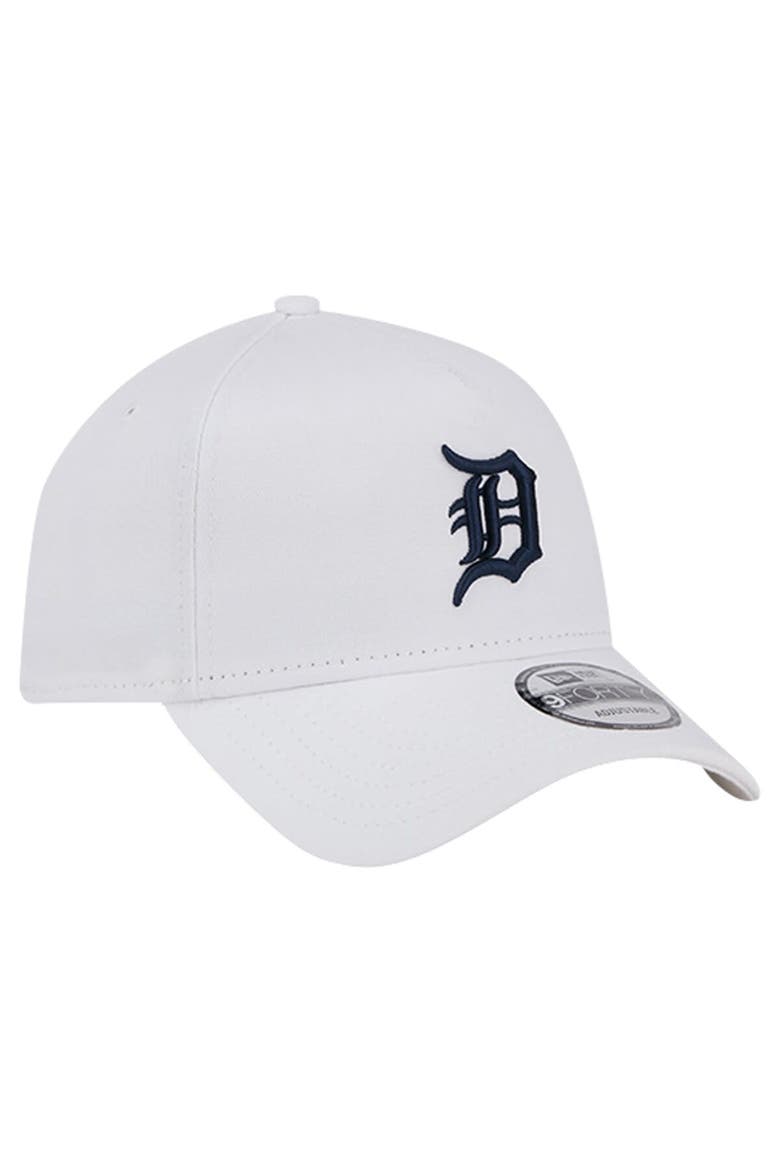 Men's New Era White Detroit Tigers TC A-Frame 9FORTY Adjustable Hat, Alternate, color, White
