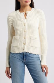 Caslon® Boxy Cardigan
