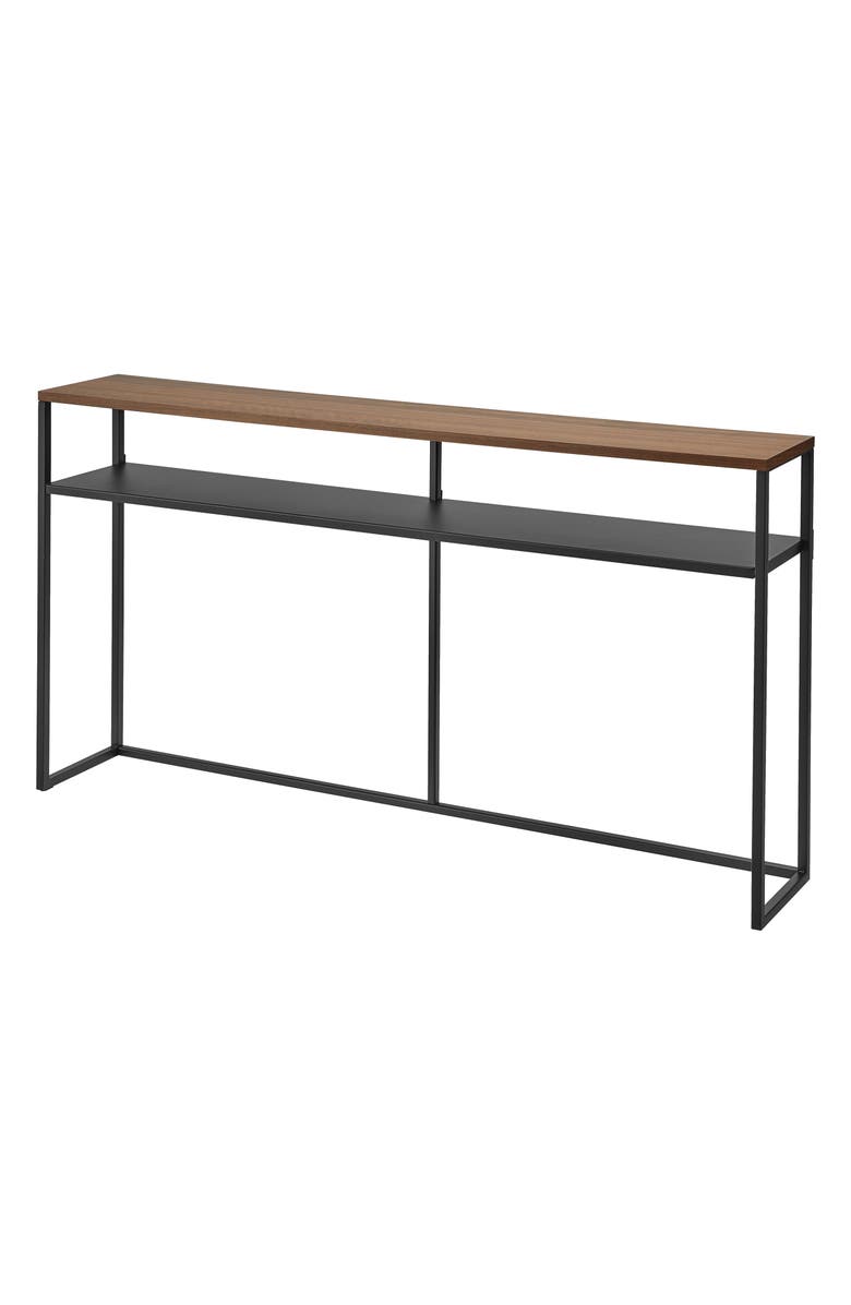 Yamazaki Long Console Table, Main, color, Black