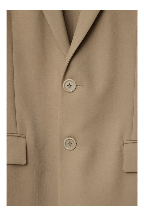 Burberry Wool Tailored Jacket In Puddle