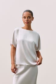 NAKED CASHMERE PENNY SILK TEE