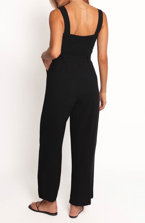 Petal And Pup Petal & Pup Rachel Flare Leg Jumpsuit In Black