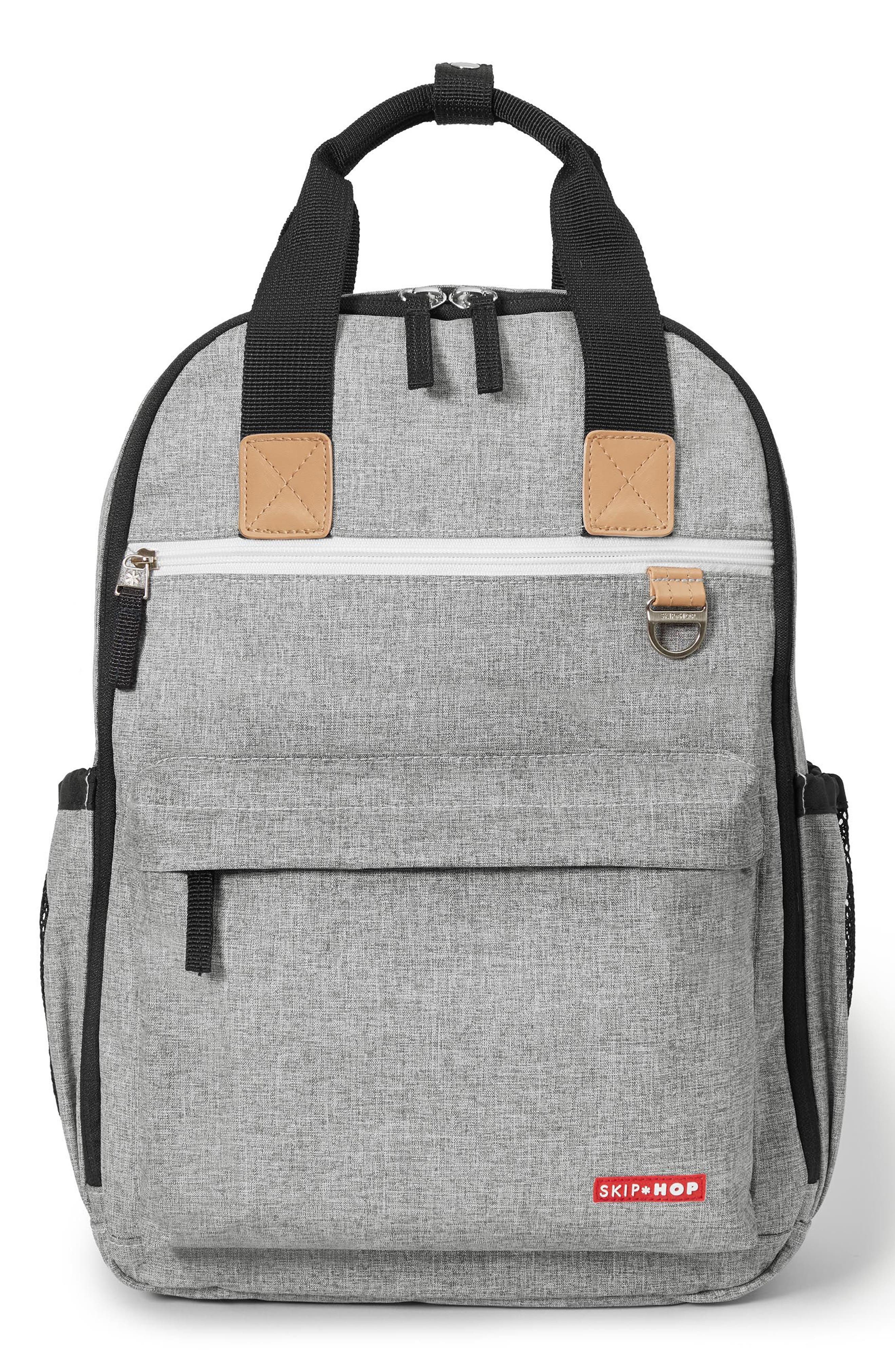 Skip Hop 'Duo Signature' Diaper Backpack, Main, color, 