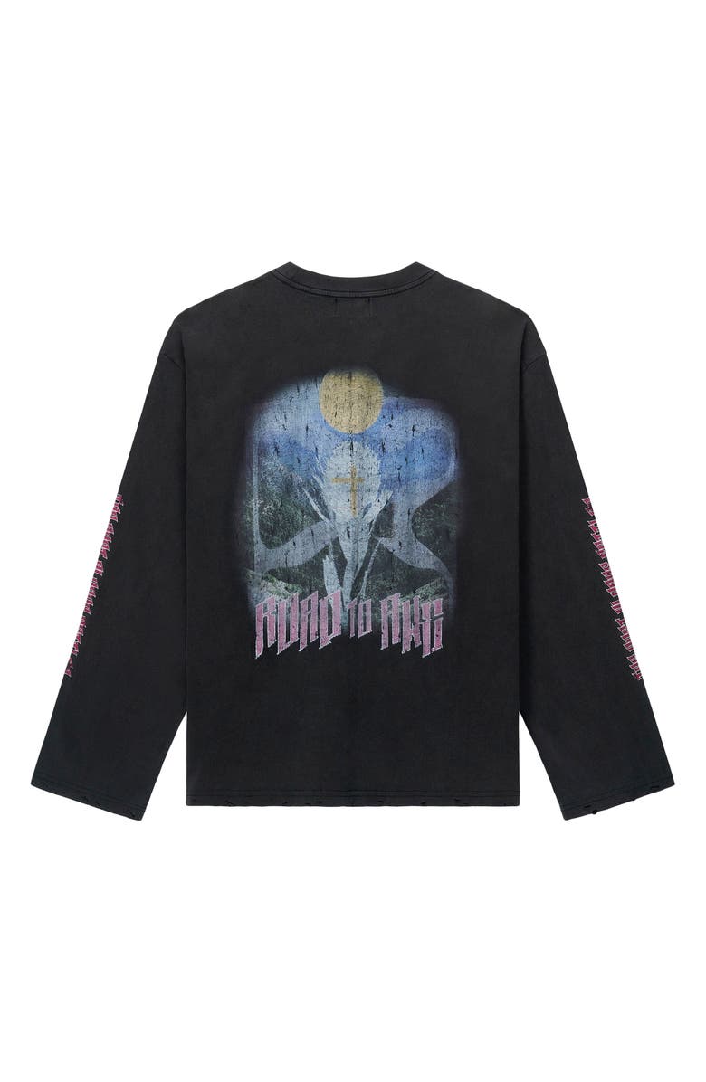 RtA Marceau Oversize Graphic T-Shirt, Alternate, color, 