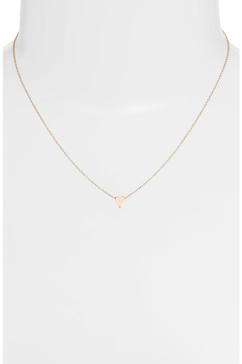 Ryanne Heart Necklace, Alternate, color, GOLD