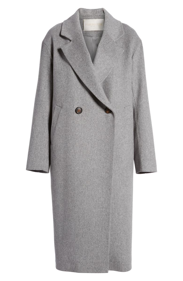 Fleurette 45 Loro Piana Wool Coat, Alternate, color,