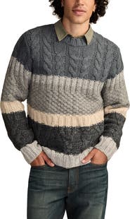 Lucky Brand Cable Stitch Sweater