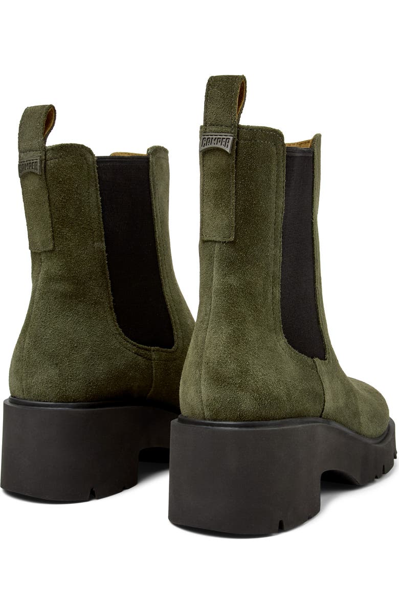 Camper Milah Chelsea Boot, Alternate, color, Dark Green