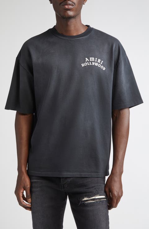 Hollywood Oversize Logo Graphic T-Shirt