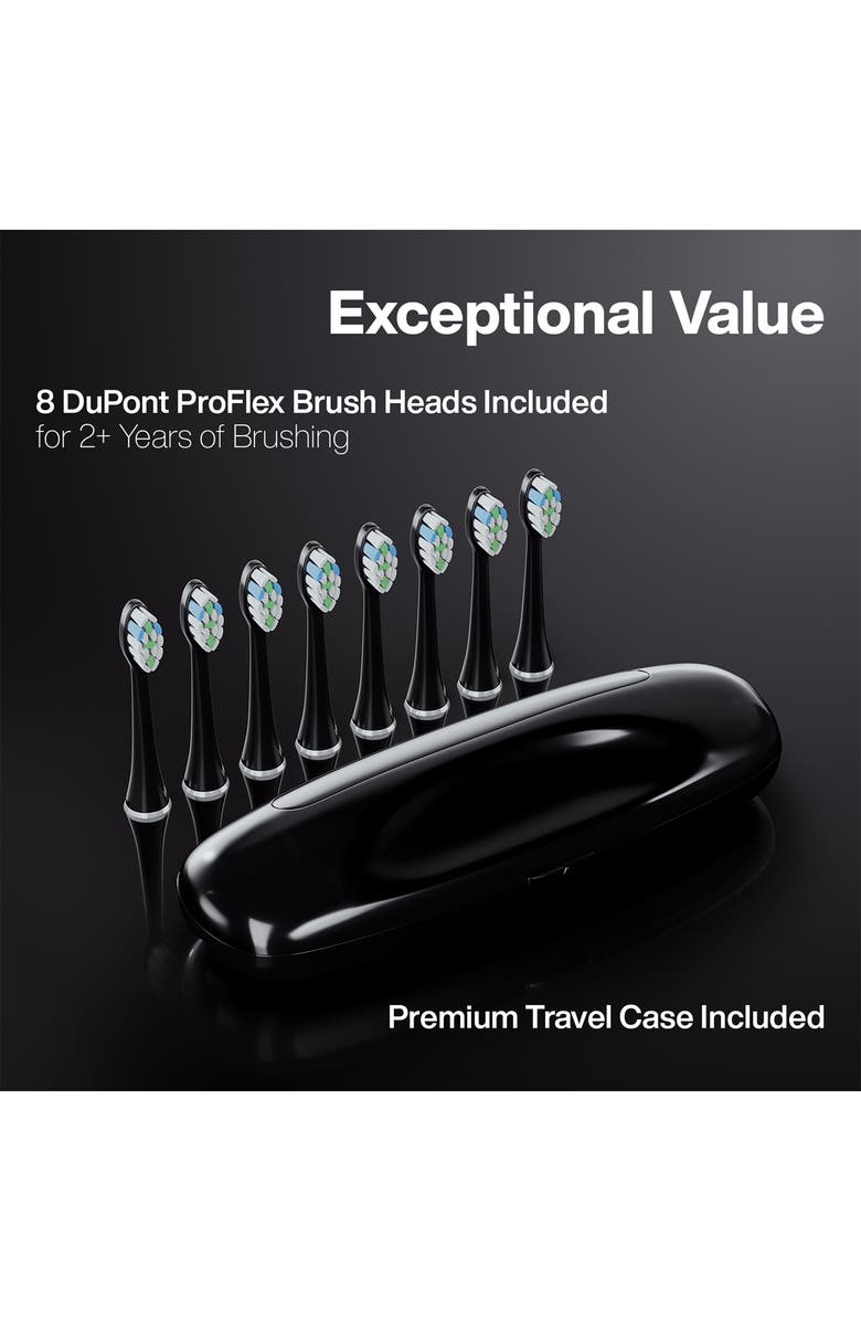 AQUASONIC Elite Ultra-Whitening Power Toothbrush, Alternate, color, Black