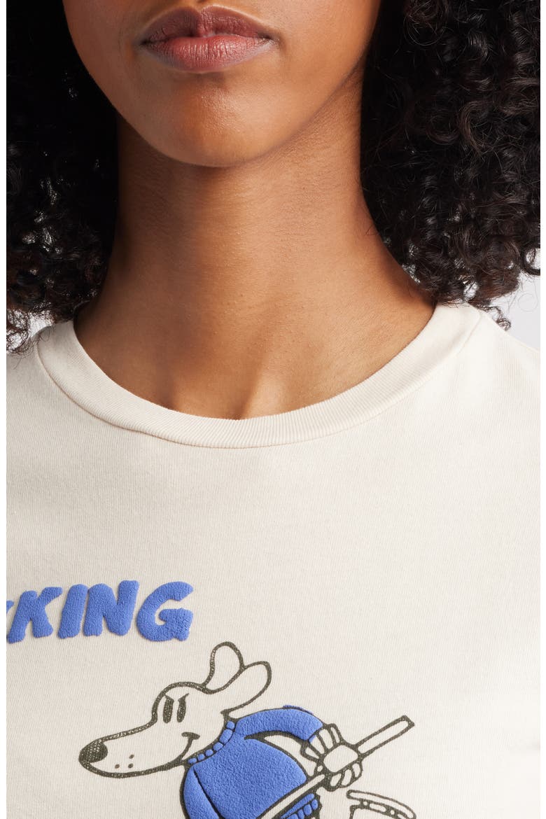Pucking Around Cotton Graphic T-Shirt, Alternate, color, DIRTY WHITE