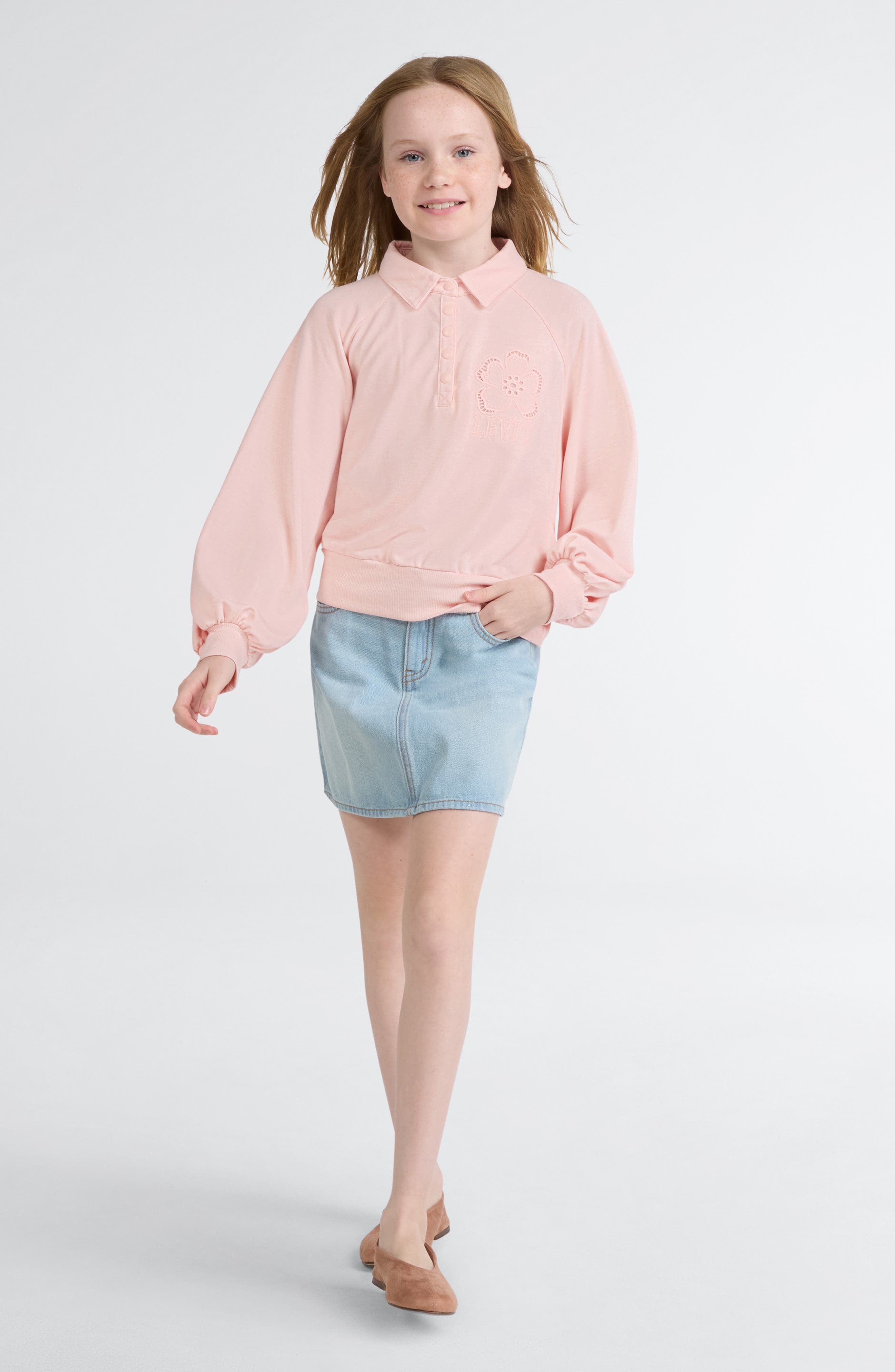 Levi's Kids' Button Half Placket Pullover | Nordstromrack