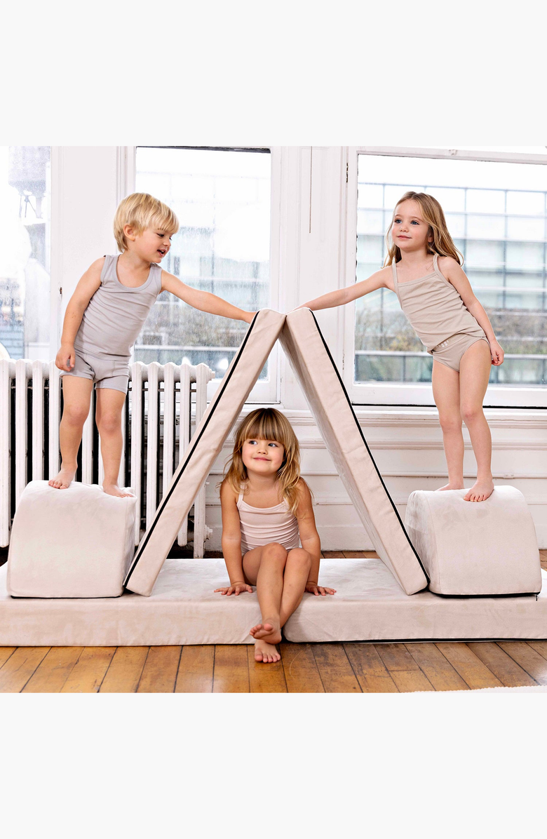 NoggiWear Logo Loungewear Sets, Alternate, color, Mauve / Taupe