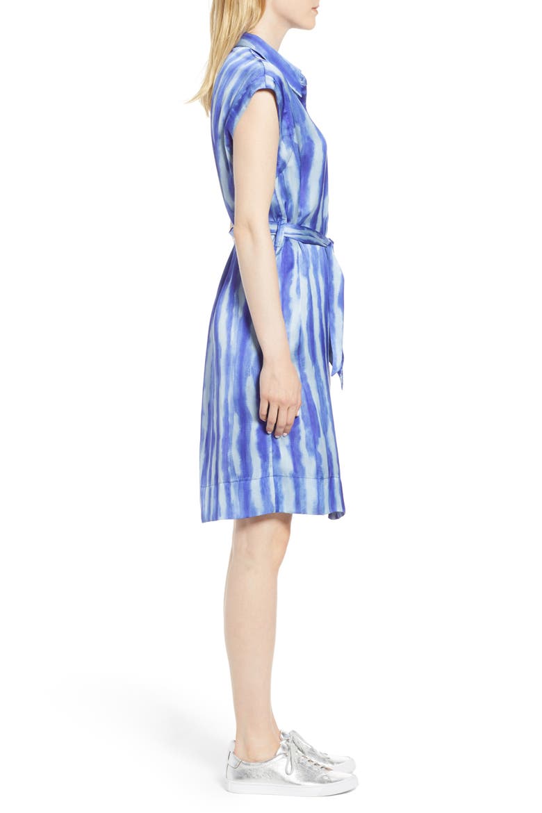 Stripe Shirtdress, Alternate, color, TIE DYE