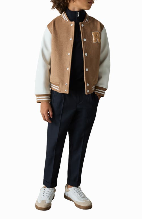Reiss Kids' Jasper Sr. Jacket In Brown
