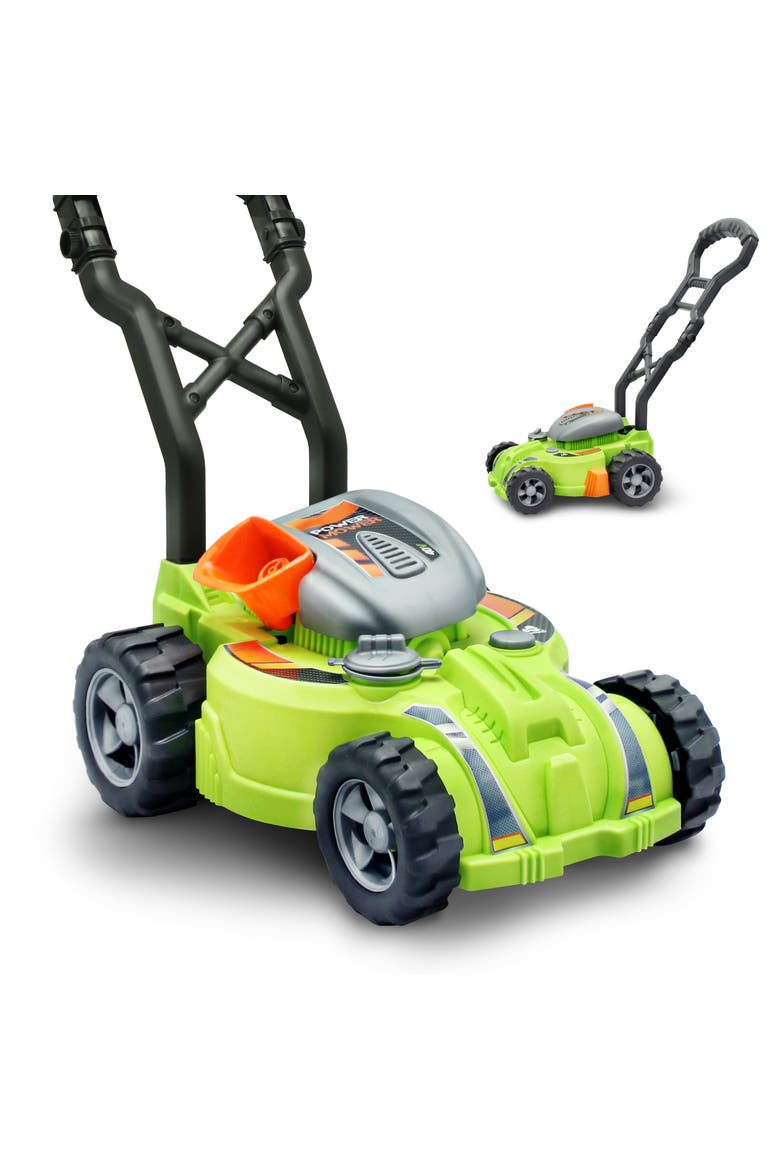 Tuff Tools Power Mower Yard Work Toy, Alternate, color, Multicolored