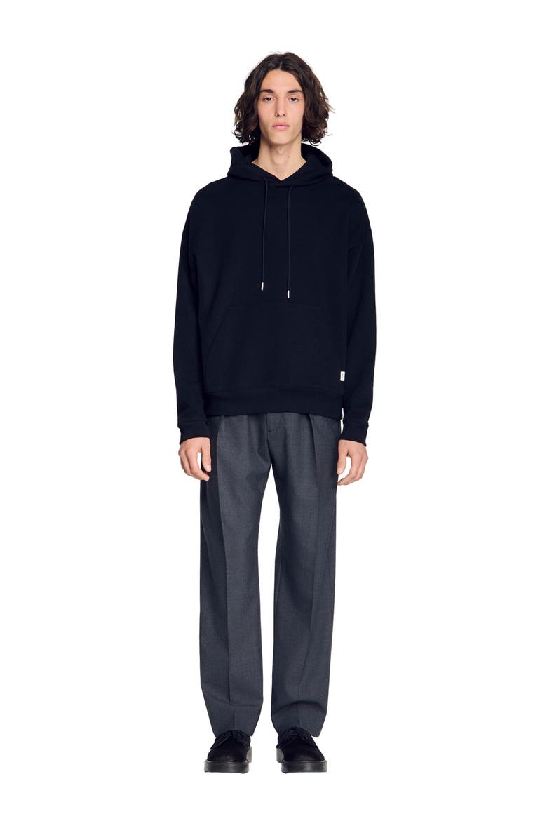 Oversized hoodie, Alternate, color, Black