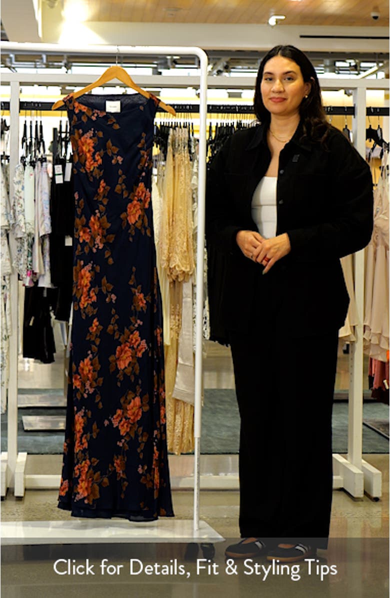 Prescott Floral Dress, sales video thumbnail